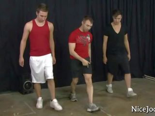 Dance Training Session Turns Into Homo sex film