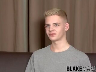 Twink blondt alex silvers intervju og onani sædsprut