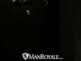 ManRoyale Strangers spontaneously fuck